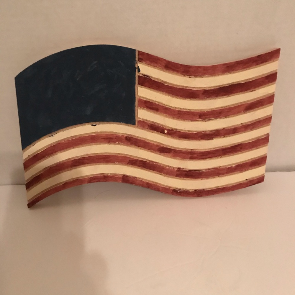 Wooden Flag